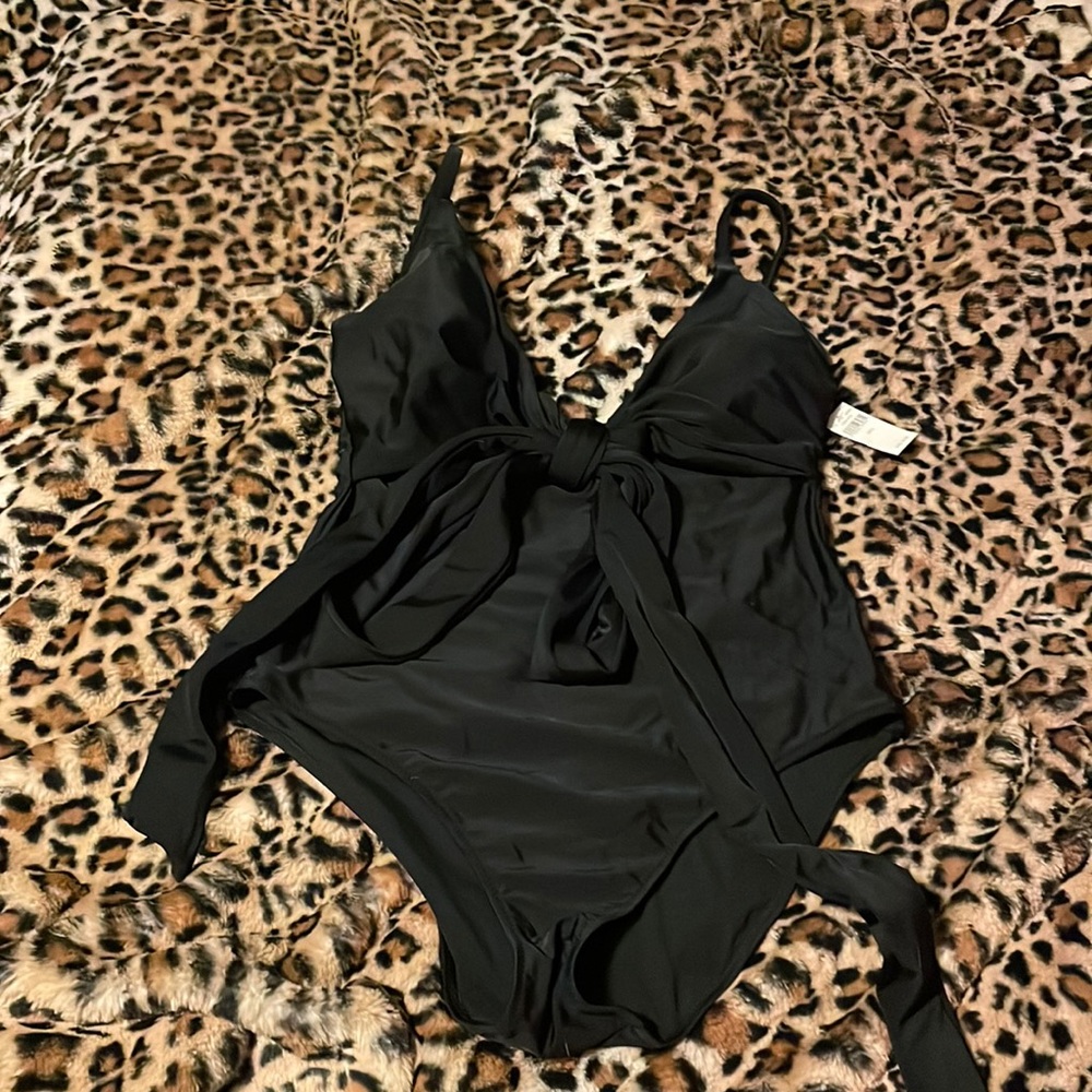 Aerie Wrap One Piece Swimsuit
